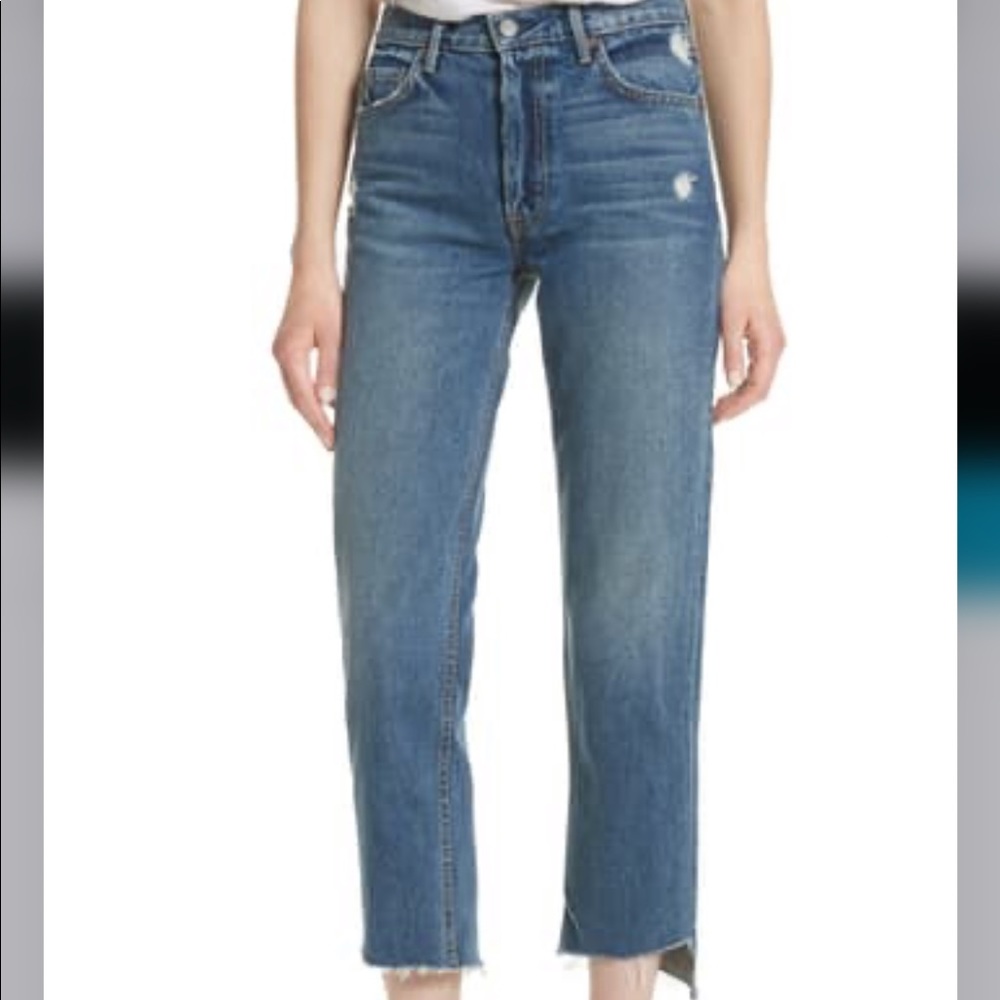 GRLFRND Denim Straight Leg Helena Jeans